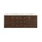 James Martin Vanities Amberly 60in Double Vanity, Mid-Century Walnut w/ 3 CM White Zeus Top 670-V60D-WLT-3WZ - alternate 7